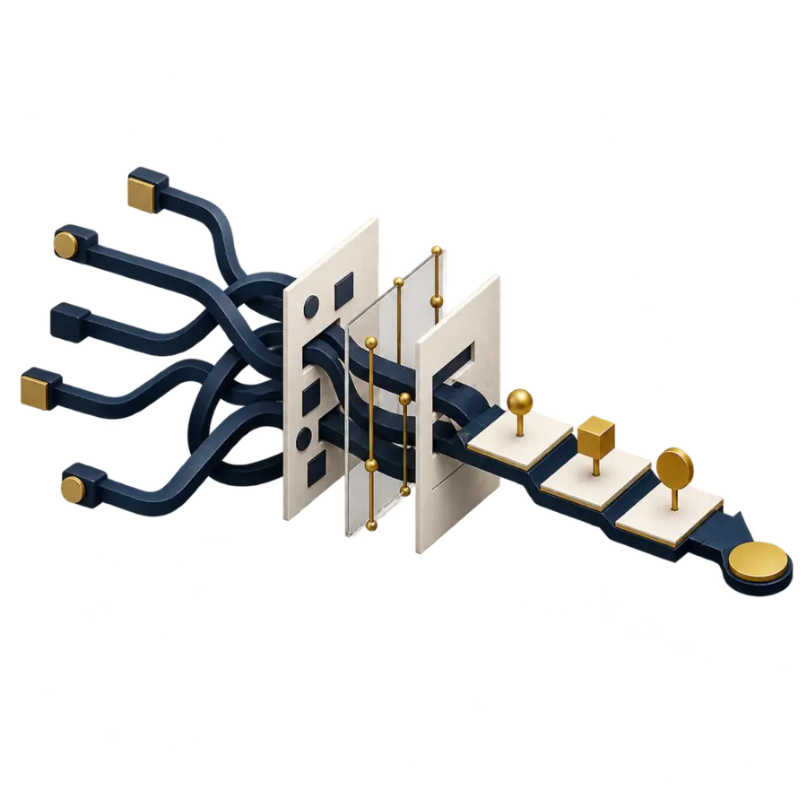 Fragmented business technology routes becoming one prioritized roadmap.